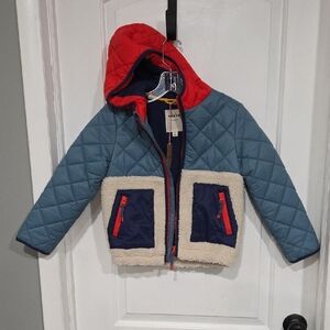 Boden Quilted Jacket with Hood